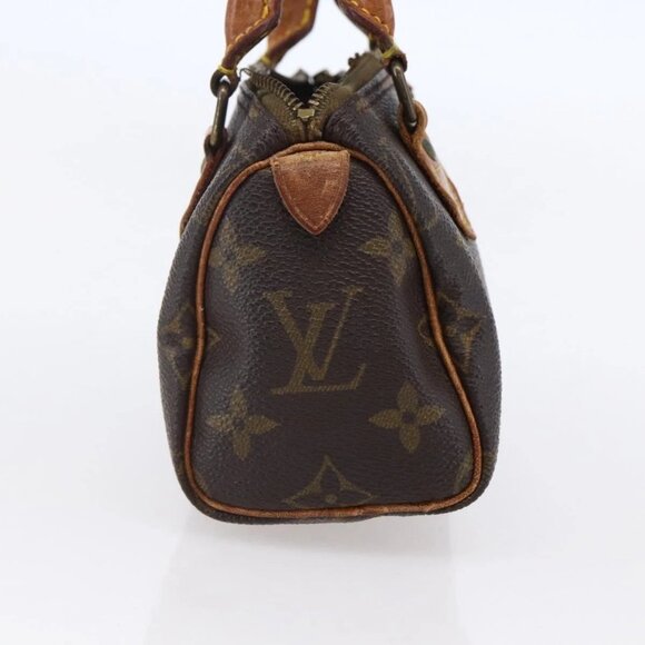 LOUIS VUITTON Monogram Mini Speedy Hand Bag M41534 LV Auth 149097 - Picture 6 of 16
